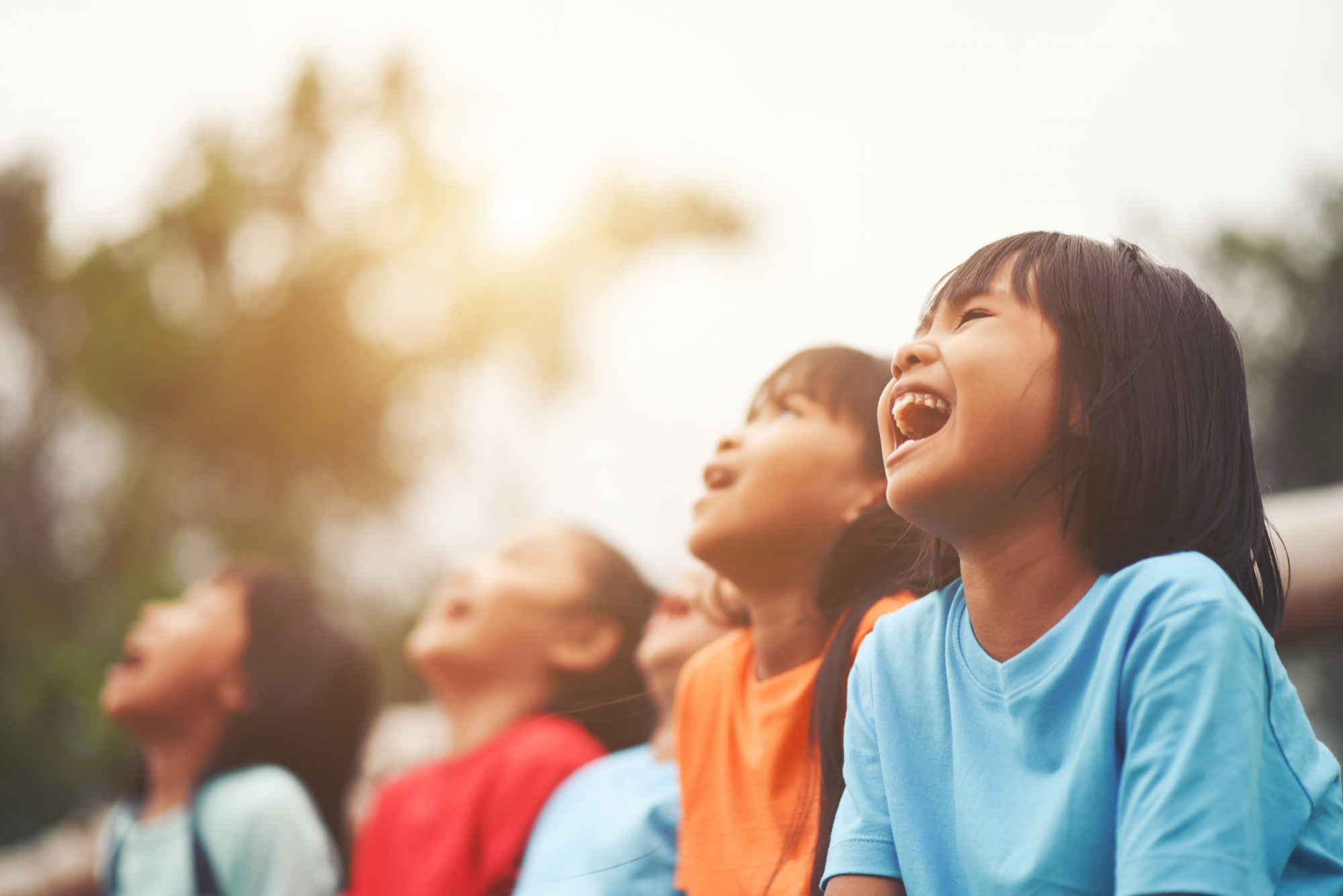 kids laughing at other kids